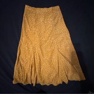 Wishlist Mustard Yellow Women's Skirt